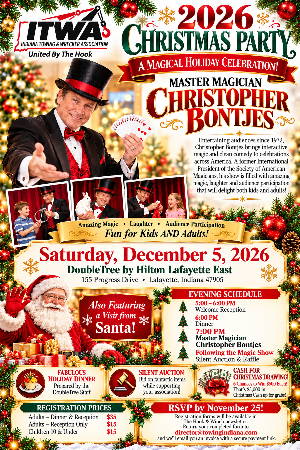 2026 ITWA Christmas Party flyer